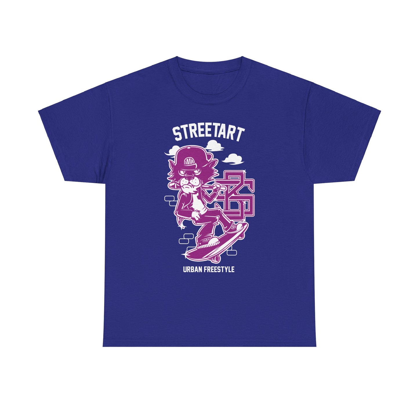 Streetart Urban Style Unisex Heavy Cotton Tee | Trendy Graphic T-Shirt for Urban Fashion Lovers - ArtShirt Couture