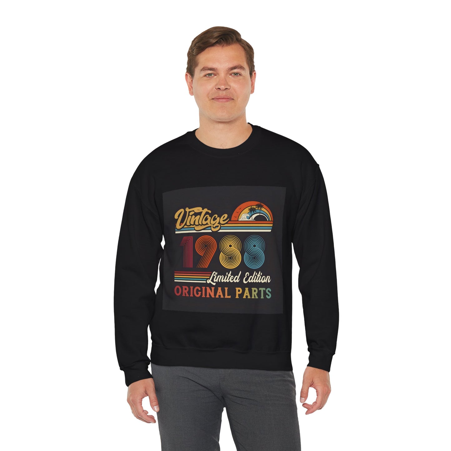 Vintage Retro 1988 Limited Edition Unisex Heavy Blend™ Sweatshirt | Exclusive Graphic Sweatshirt for Nostalgic Style - Artshirtcouture