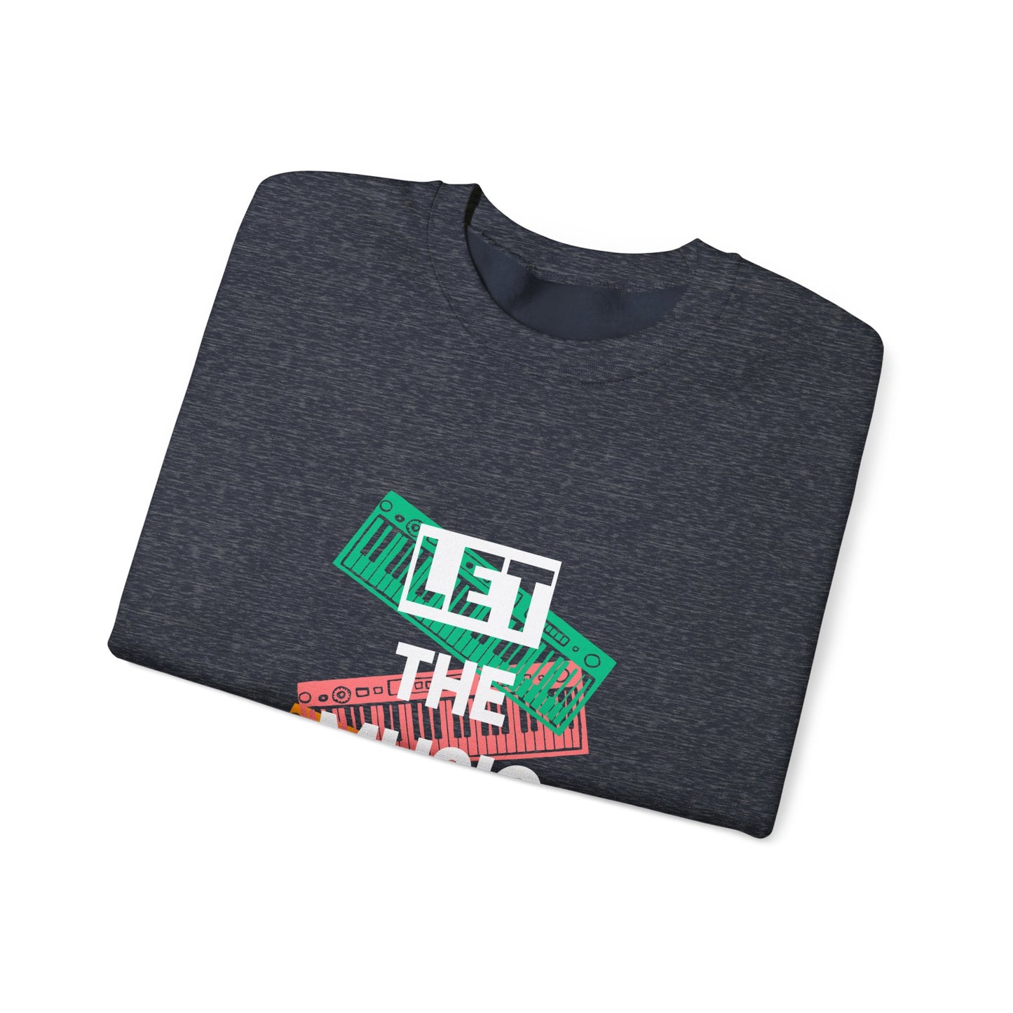 Let the music play Unisex Heavy Blend™ Crewneck Sweatshirt - ArtShirt Couture