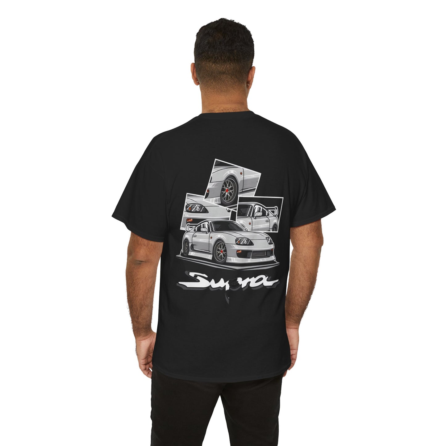 Toyota Supra Graphic Tee - Unisex Heavy Cotton T-Shirt for Car Enthusiasts