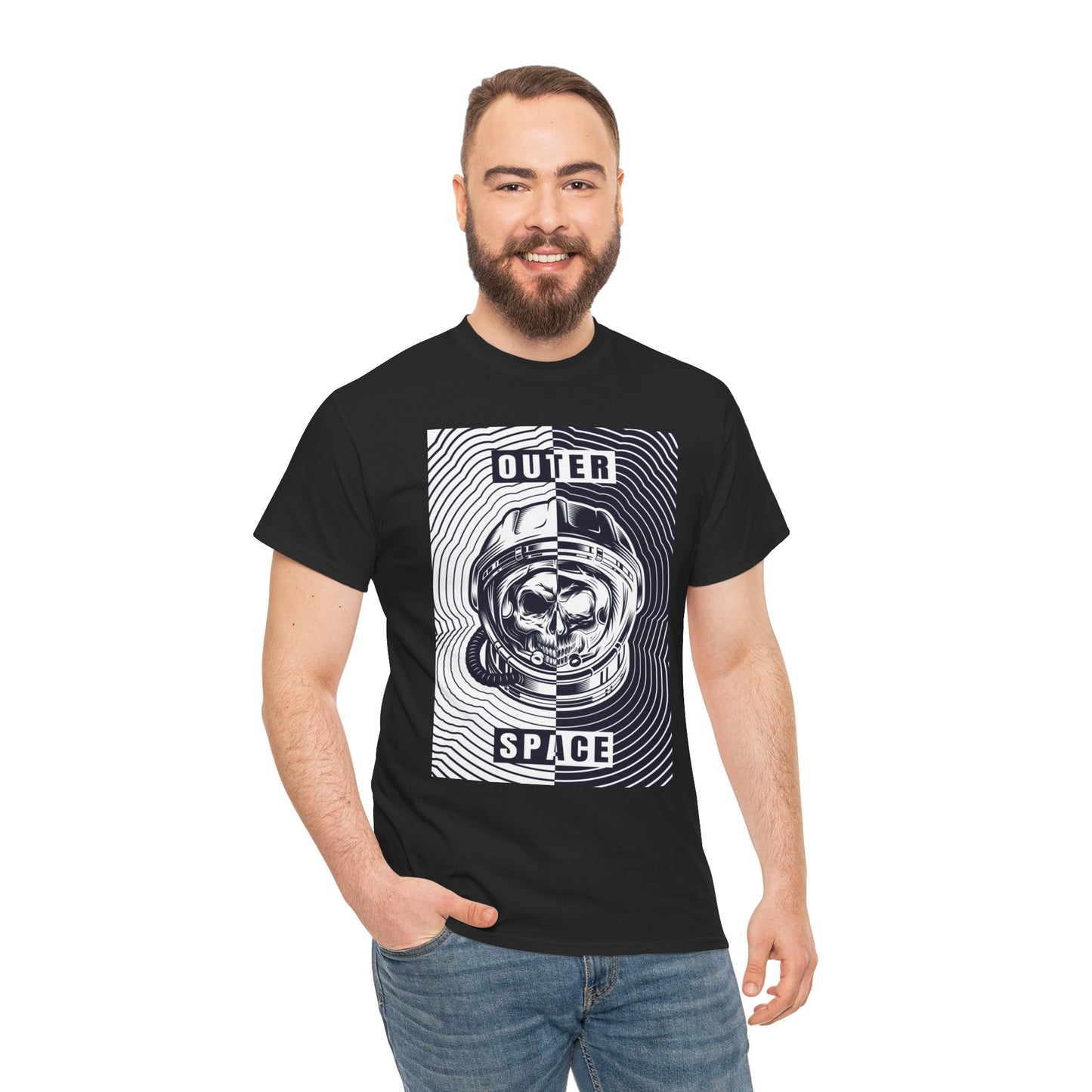 Outer Space Unisex Heavy Cotton Tee - ArtShirt Couture