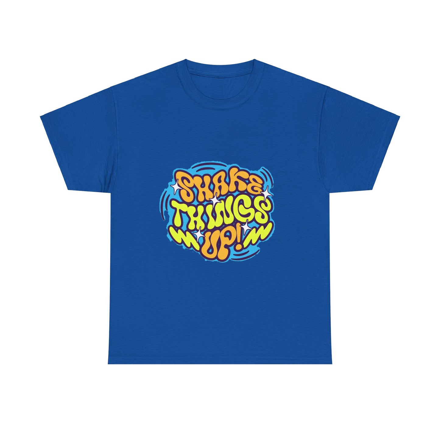 Shake Things Up Unisex Heavy Cotton Tee | Fun and Playful Graphic T-Shirt - ArtShirt Couture
