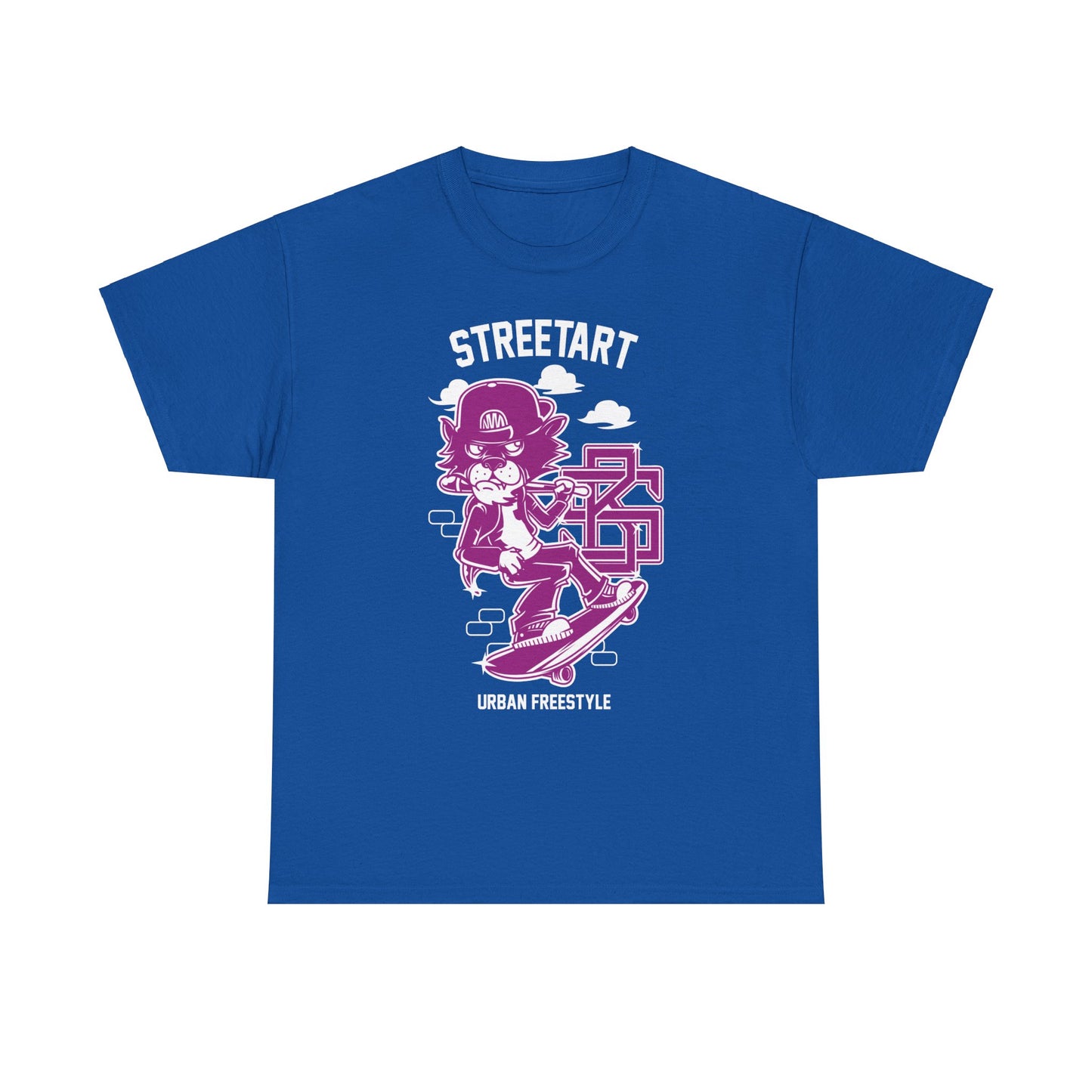Streetart Urban Style Unisex Heavy Cotton Tee | Trendy Graphic T-Shirt for Urban Fashion Lovers - ArtShirt Couture