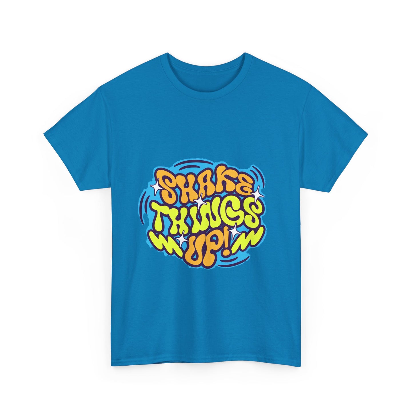 Shake Things Up Unisex Heavy Cotton Tee | Fun and Playful Graphic T-Shirt - ArtShirt Couture