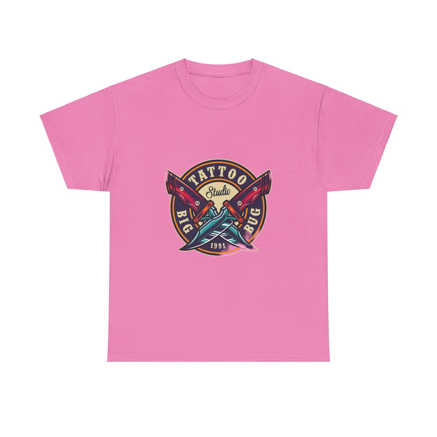 Tattoo Unisex Heavy Cotton Tee | Stylish Graphic T-Shirt for Tattoo Enthusiasts - ArtShirt Couture