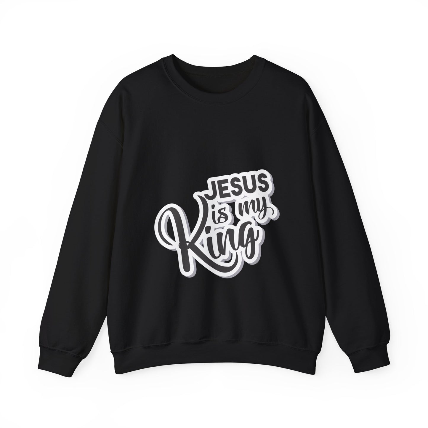 Jesus is my king Unisex Heavy Blend™ Crewneck Sweatshirt - ArtShirt Couture