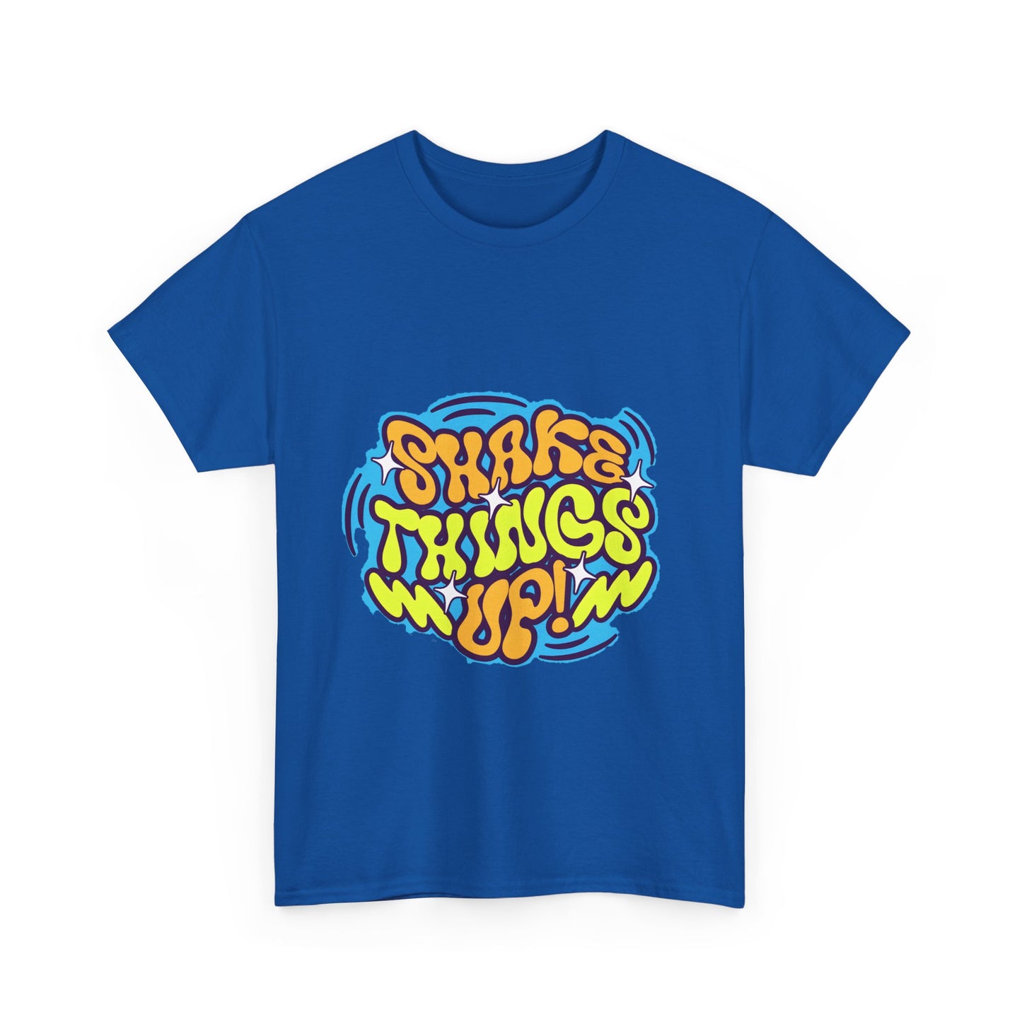 Shake Things Up Unisex Heavy Cotton Tee | Fun and Playful Graphic T-Shirt - ArtShirt Couture