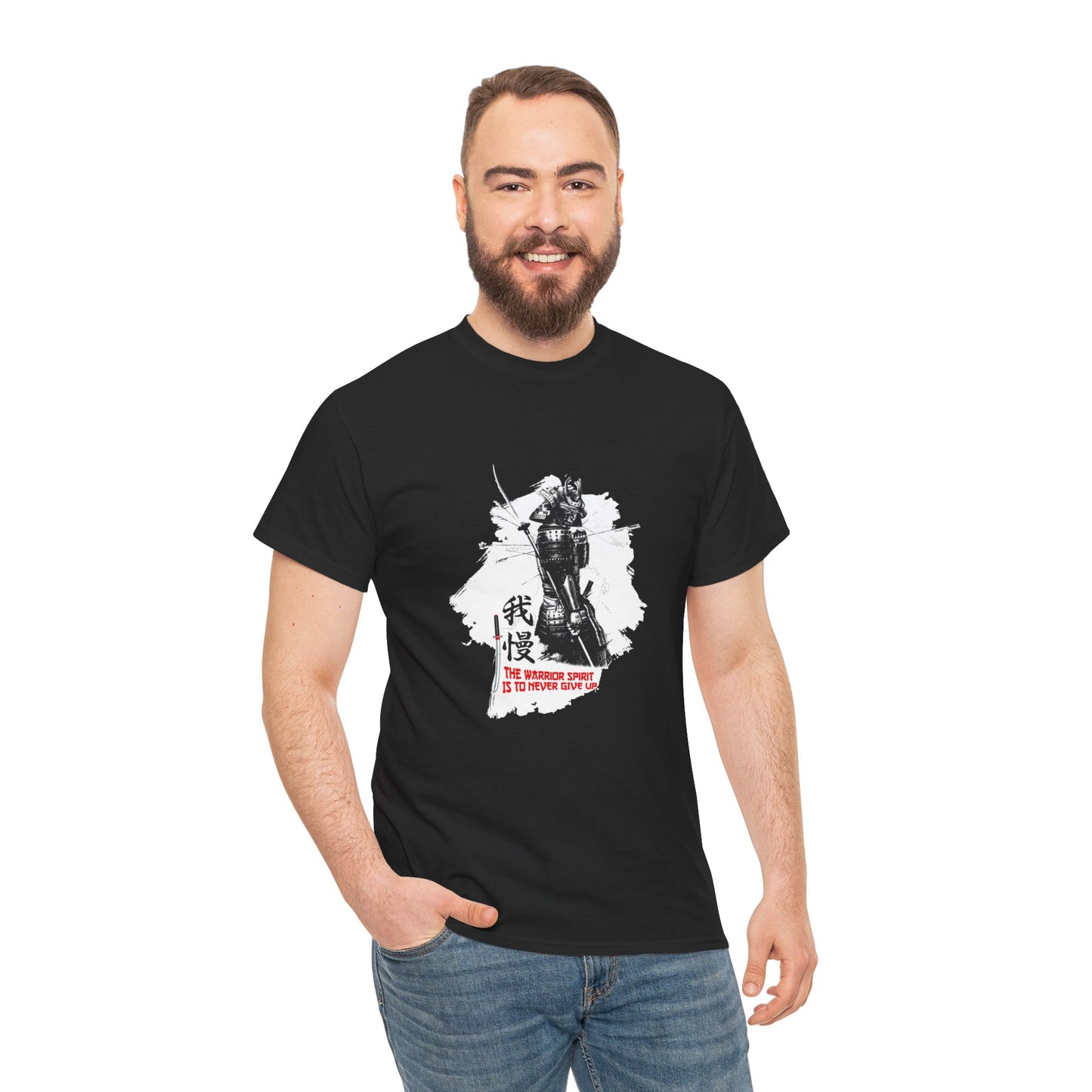 Samurai Japan Unisex Heavy Cotton Tee | Authentic Graphic T-Shirt for Martial Arts and Culture Enthusiasts - ArtShirt Couture