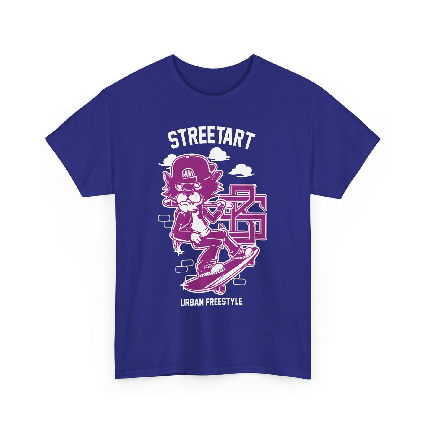 Streetart Urban Style Unisex Heavy Cotton Tee | Trendy Graphic T-Shirt for Urban Fashion Lovers - ArtShirt Couture
