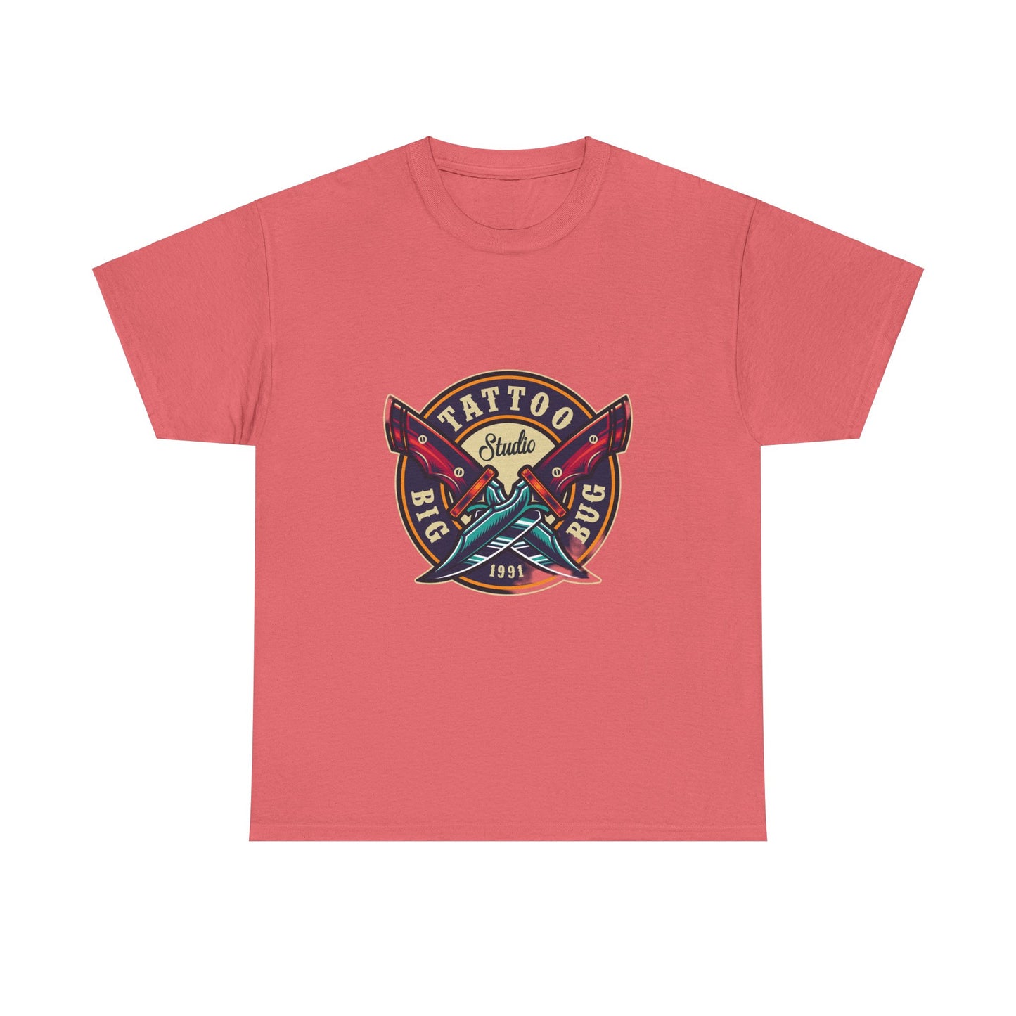 Tattoo Unisex Heavy Cotton Tee | Stylish Graphic T-Shirt for Tattoo Enthusiasts - ArtShirt Couture