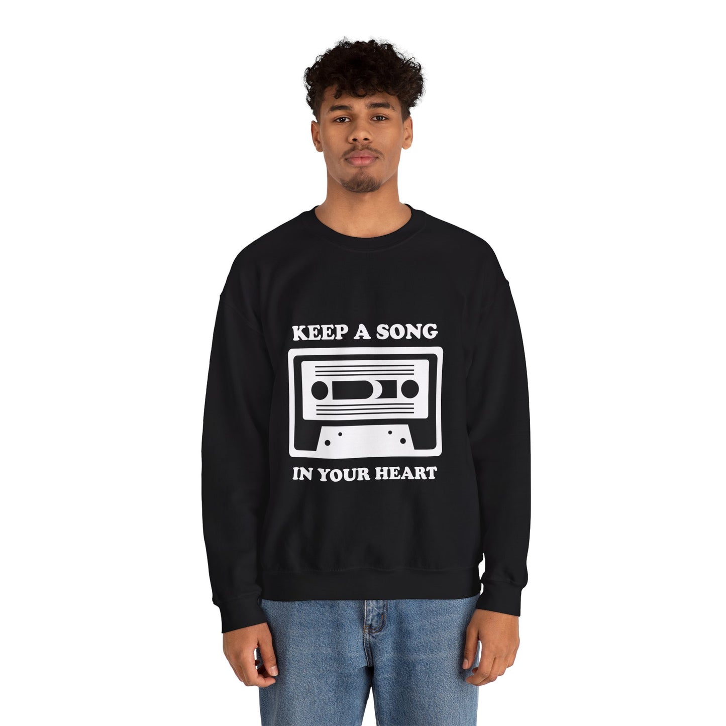 Keep a Song in Your Heart Unisex Heavy Blend™ Crewneck Sweatshirt - ArtShirt Couture