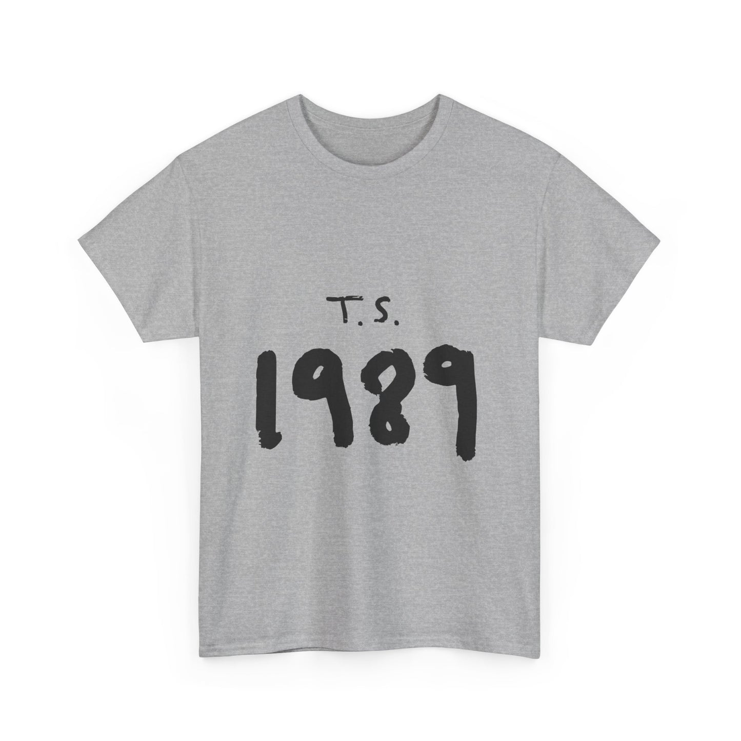 T.S 1989 Graphic Unisex Heavy Cotton Tee | Vintage-Inspired T-Shirt for Nostalgia Lovers - ArtShirt Couture