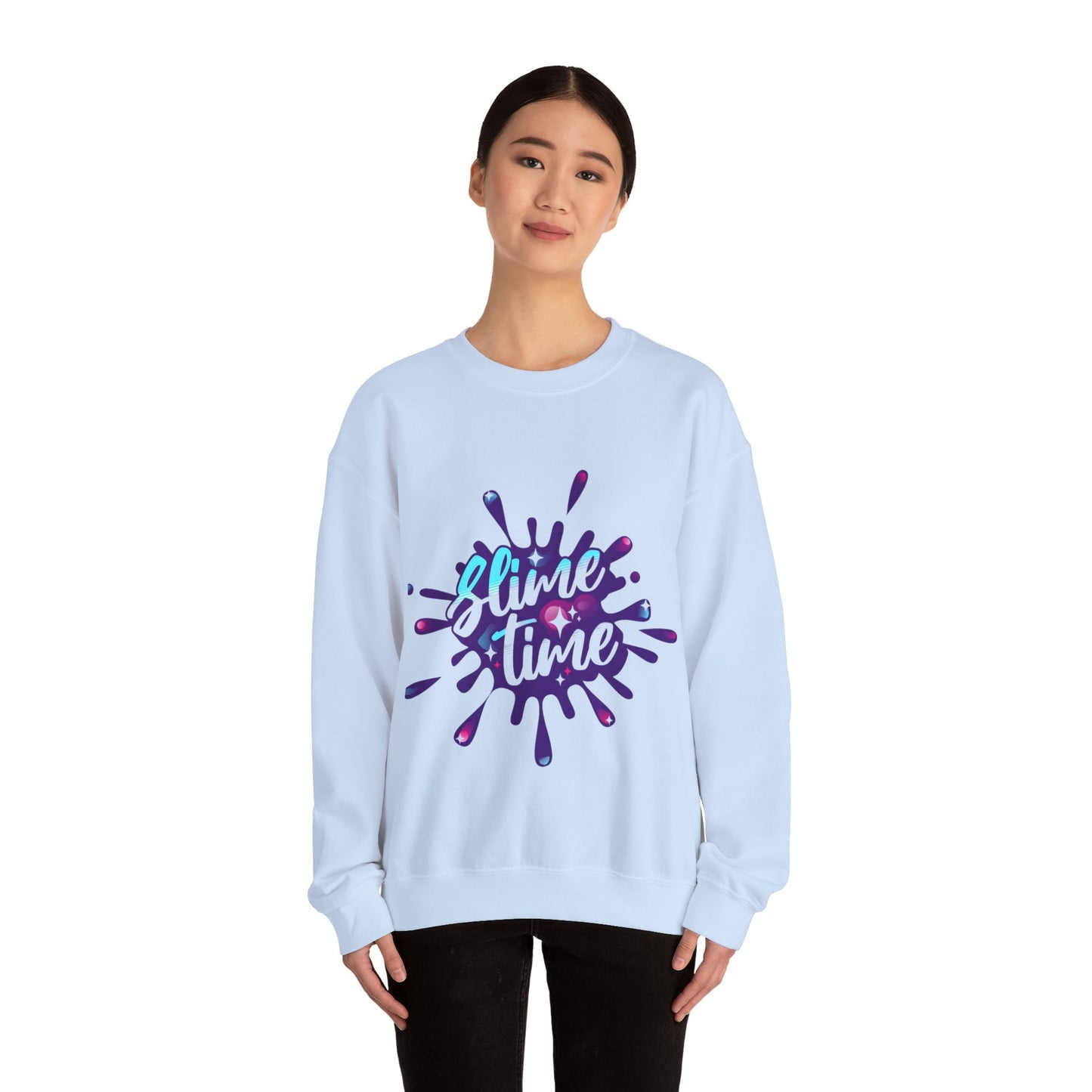 Slime Time Unisex Heavy Blend™ Sweatshirt | Fun Graphic Sweatshirt for Playful Style - ArtShirt Couture