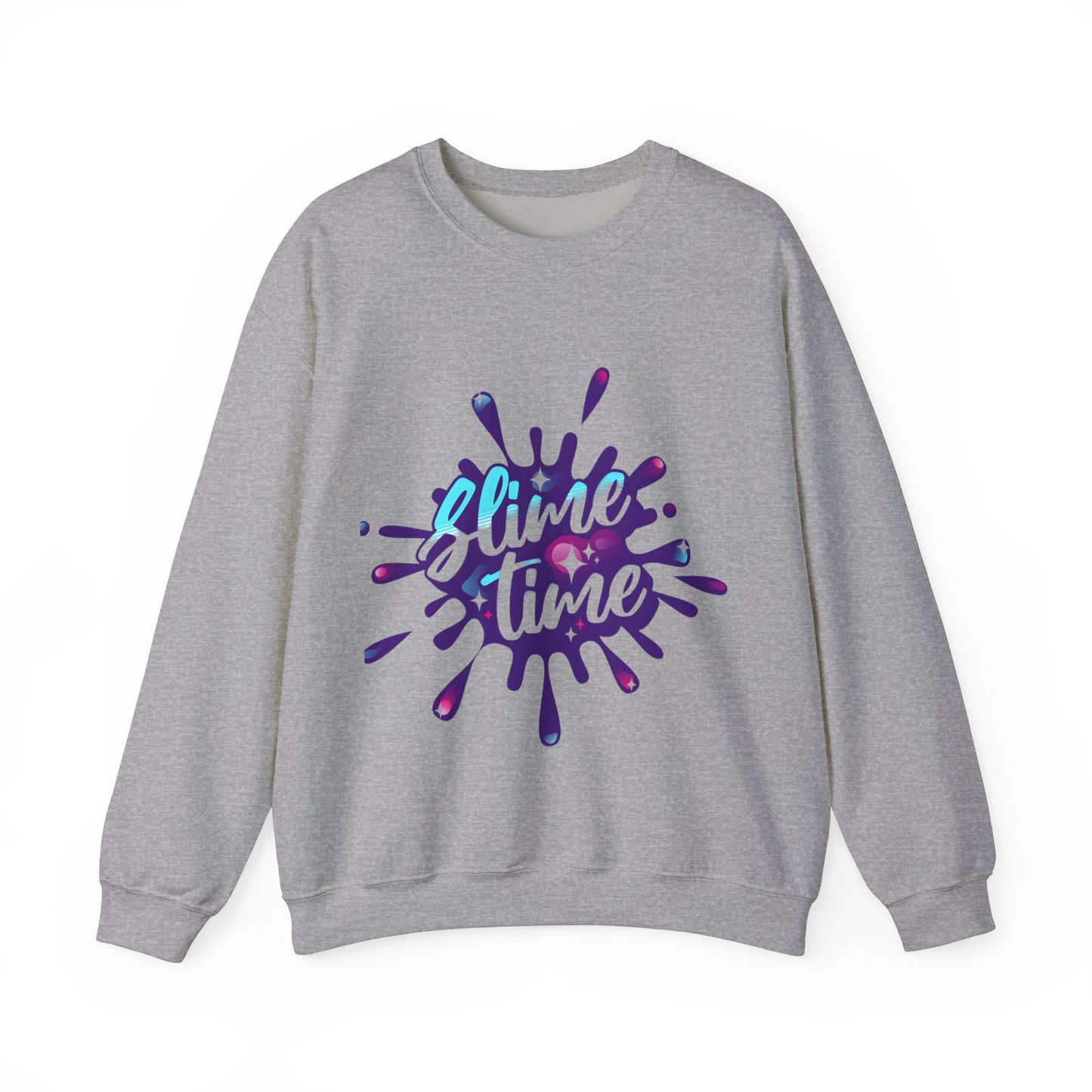 Slime Time Unisex Heavy Blend™ Sweatshirt | Fun Graphic Sweatshirt for Playful Style - ArtShirt Couture