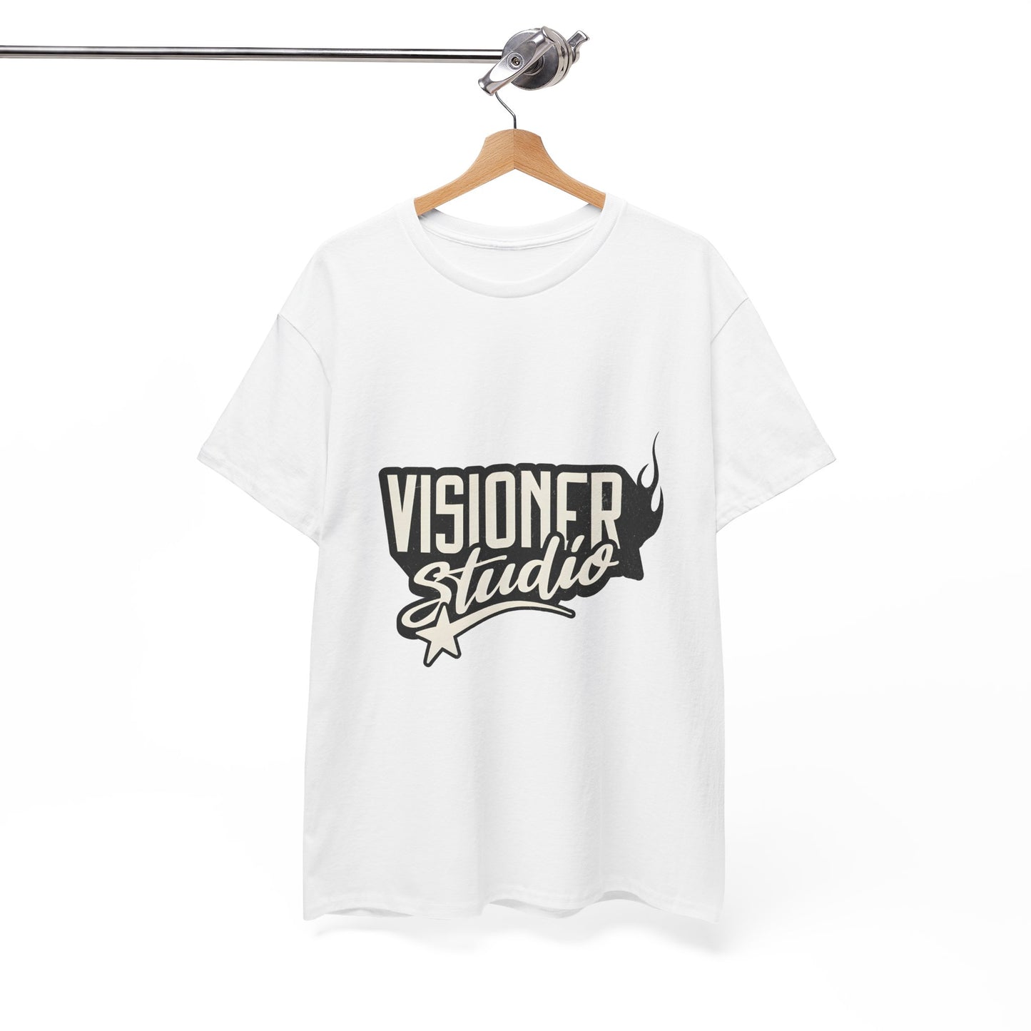 Visioner Studio Unisex Heavy Cotton Tee | Creative Graphic T-Shirt for Artistic Souls - ArtShirt Couture