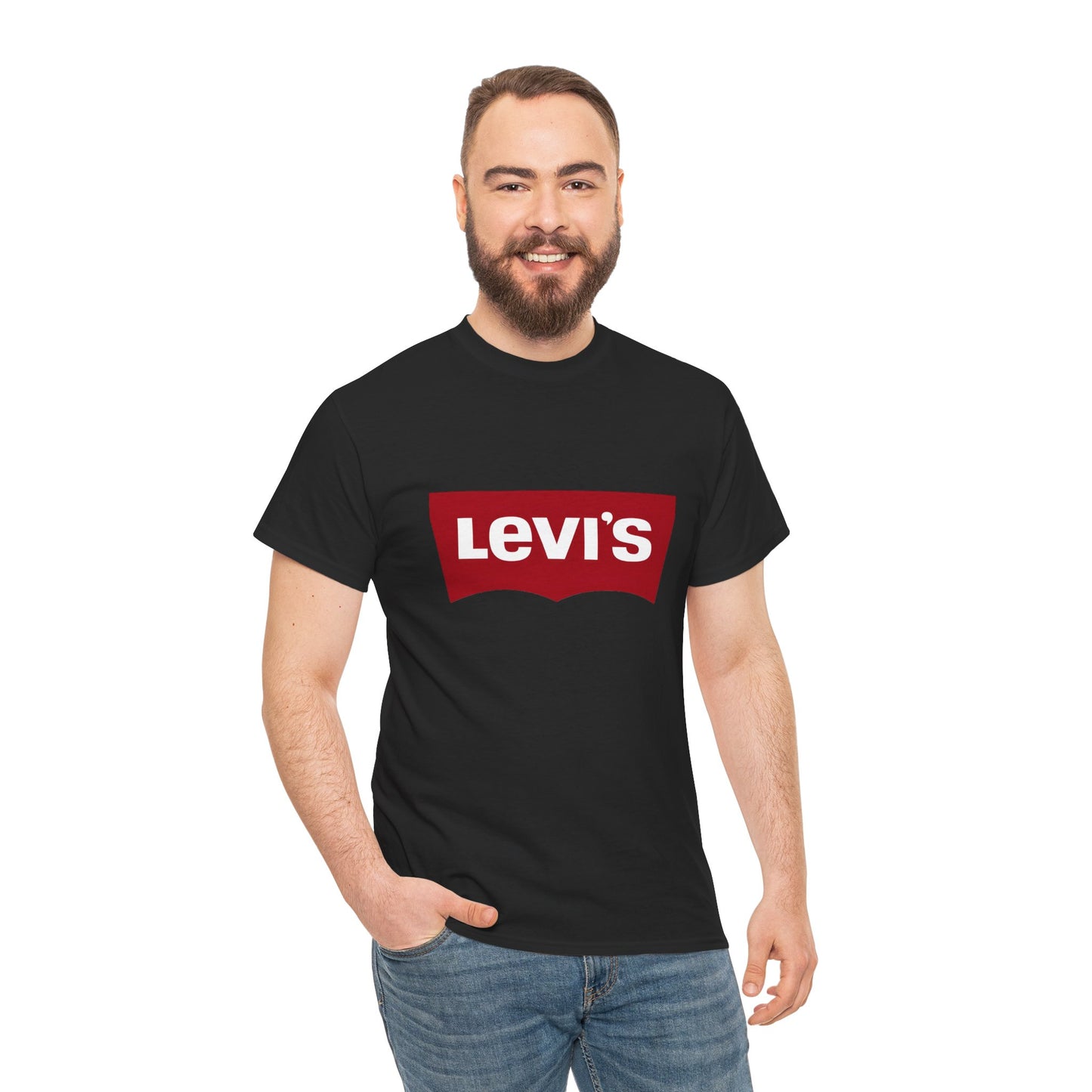 Levi's Unisex Heavy Cotton Tee - Classic Vintage Style T-Shirt