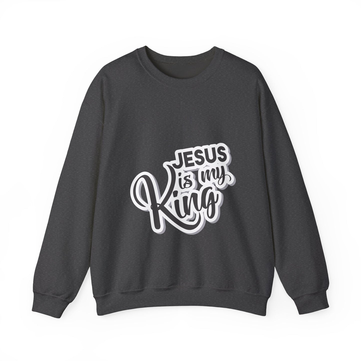 Jesus is my king Unisex Heavy Blend™ Crewneck Sweatshirt - ArtShirt Couture