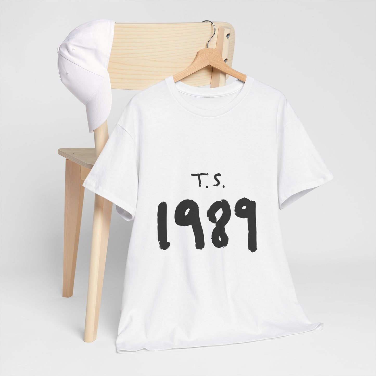 T.S 1989 Graphic Unisex Heavy Cotton Tee | Vintage-Inspired T-Shirt for Nostalgia Lovers - ArtShirt Couture