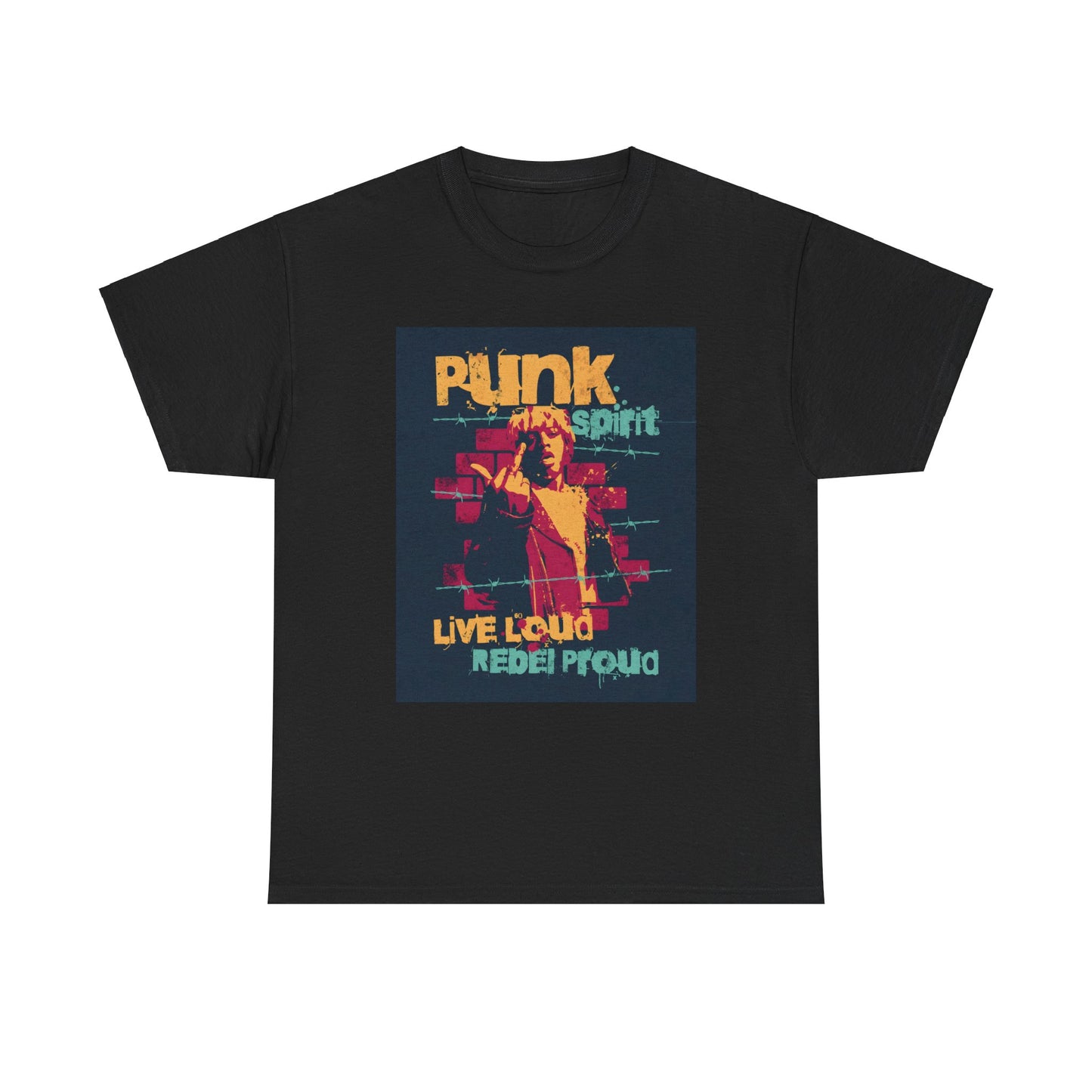 Punk Spirit - Unisex Graphic Tee Shirt - Artshirtcouture