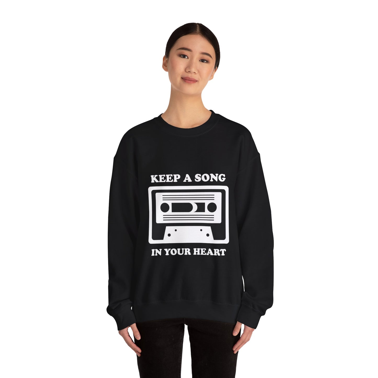 Keep a Song in Your Heart Unisex Heavy Blend™ Crewneck Sweatshirt - ArtShirt Couture
