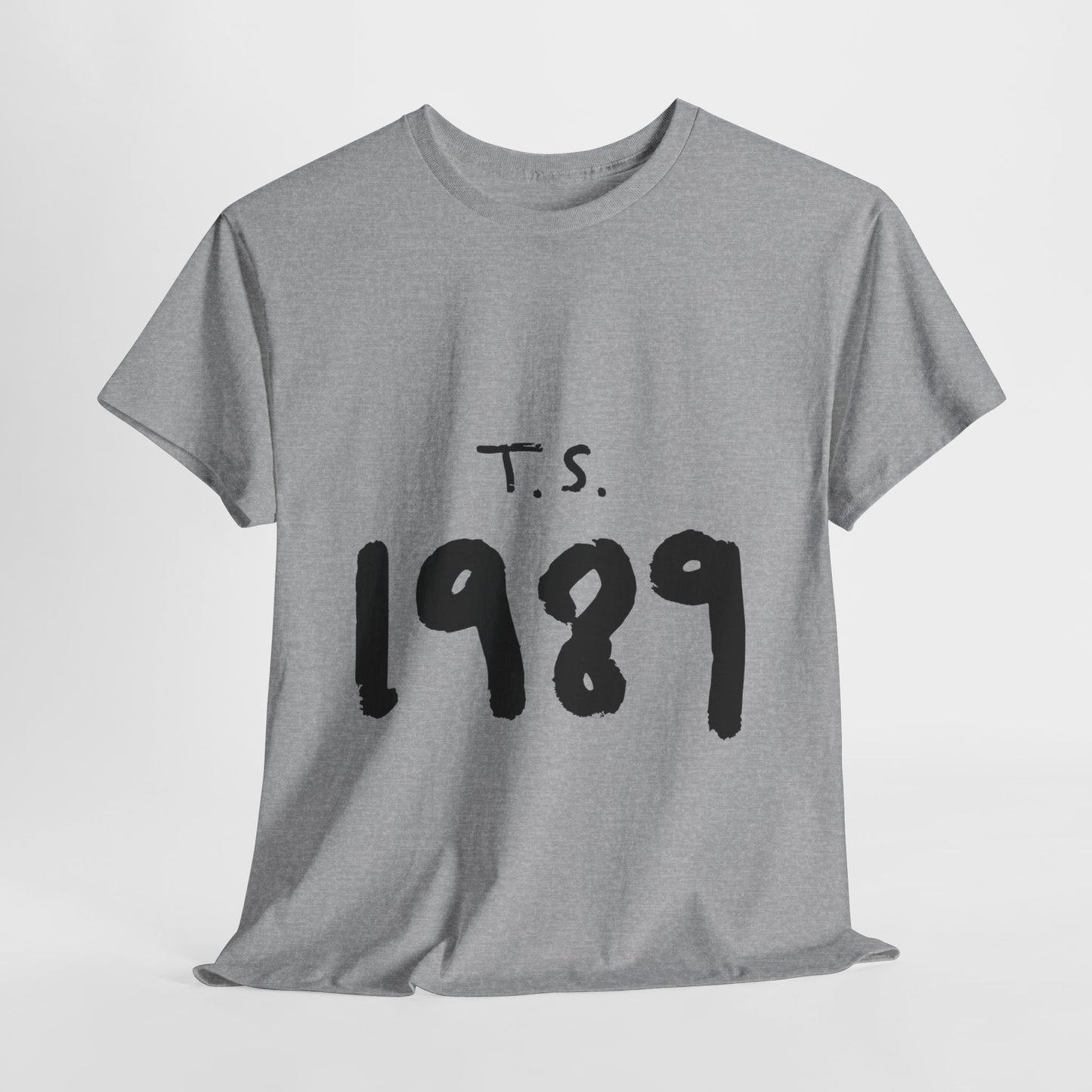 T.S 1989 Graphic Unisex Heavy Cotton Tee | Vintage-Inspired T-Shirt for Nostalgia Lovers - ArtShirt Couture