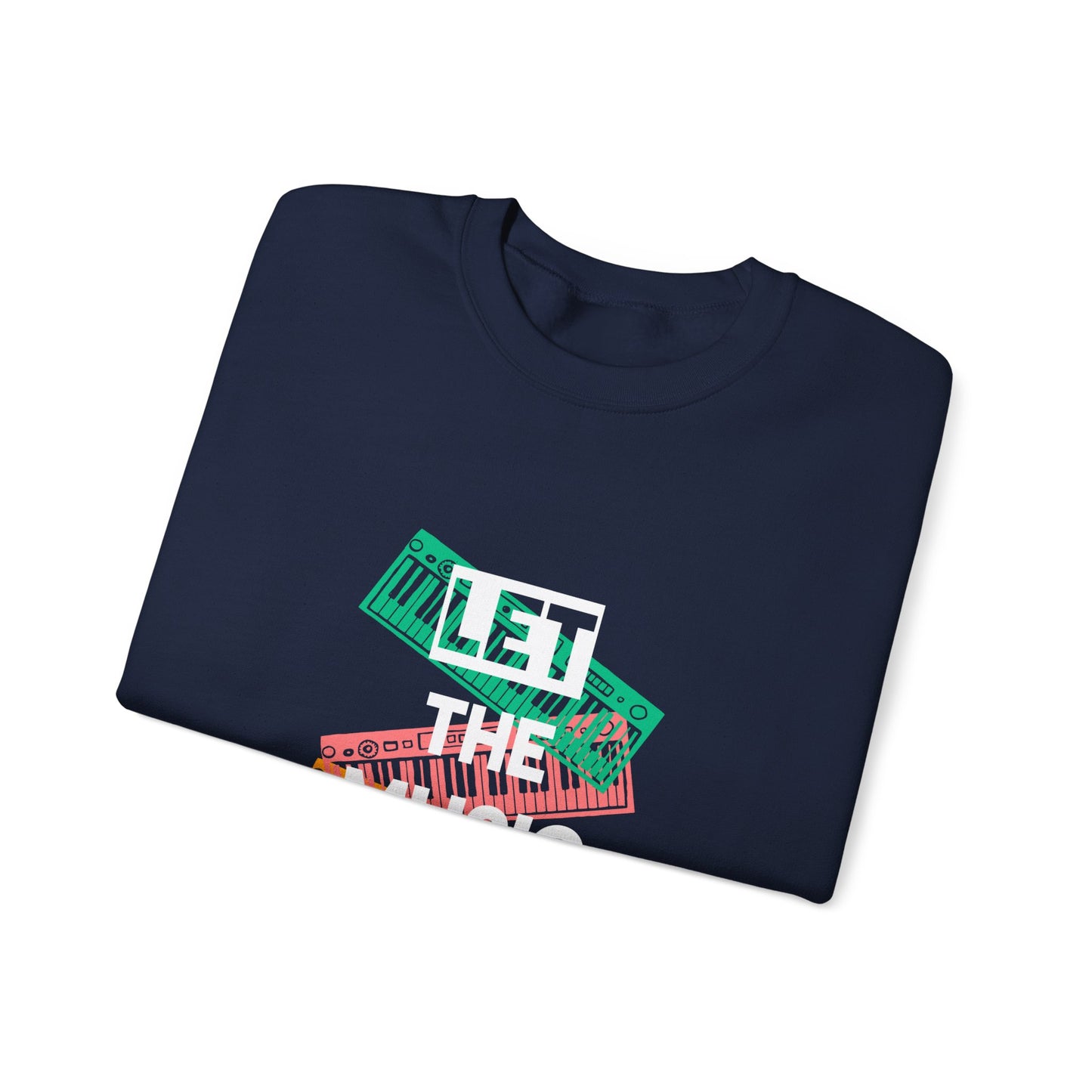 Let the music play Unisex Heavy Blend™ Crewneck Sweatshirt - ArtShirt Couture