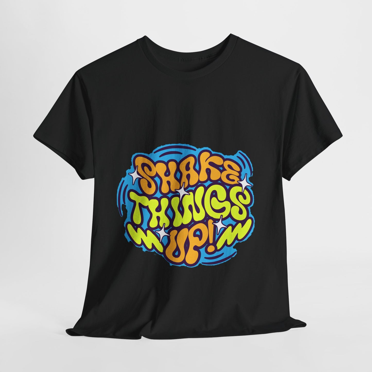 Shake Things Up Unisex Heavy Cotton Tee | Fun and Playful Graphic T-Shirt - ArtShirt Couture