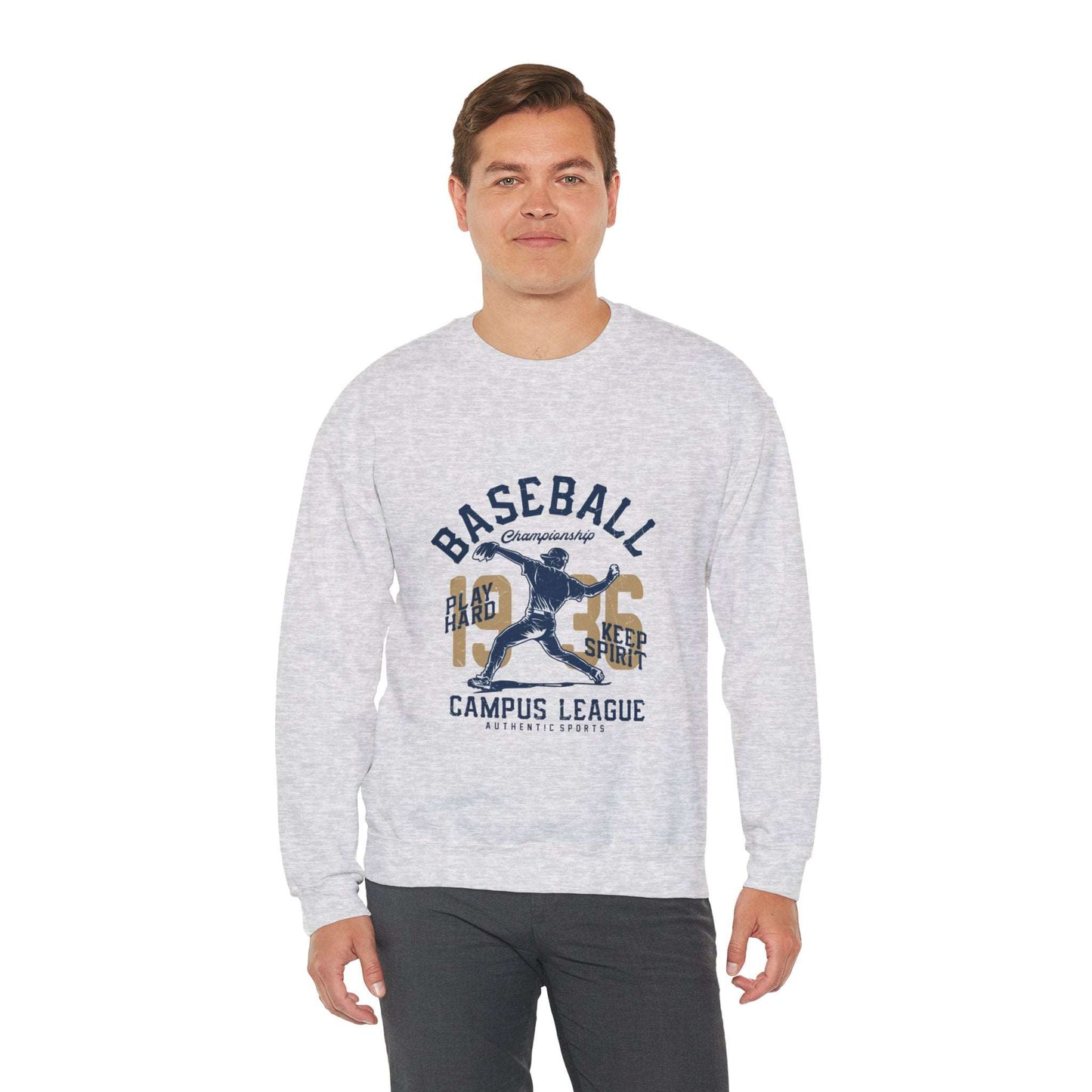 Baseball Unisex Heavy Blend™ Crewneck Sweatshirt - ArtShirt Couture