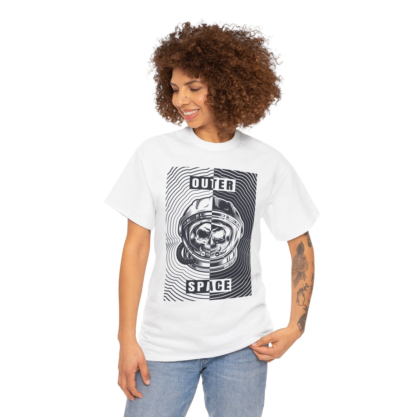 Outer Space Unisex Heavy Cotton Tee - ArtShirt Couture