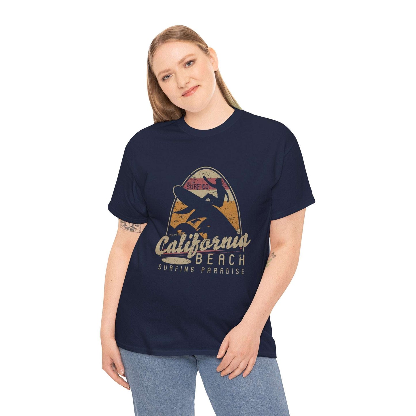 California Beach Surfing Paradise Tee - ArtShirt Couture