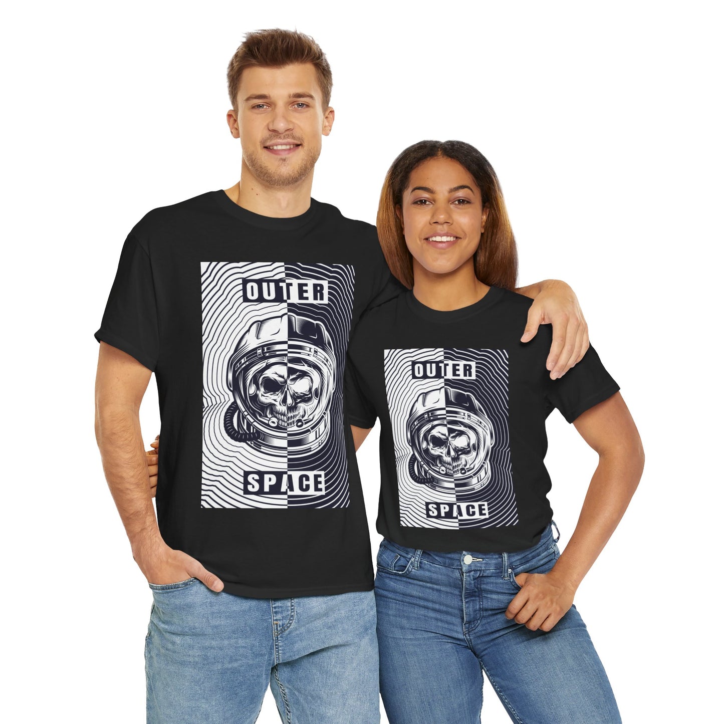 Outer Space Unisex Heavy Cotton Tee - ArtShirt Couture
