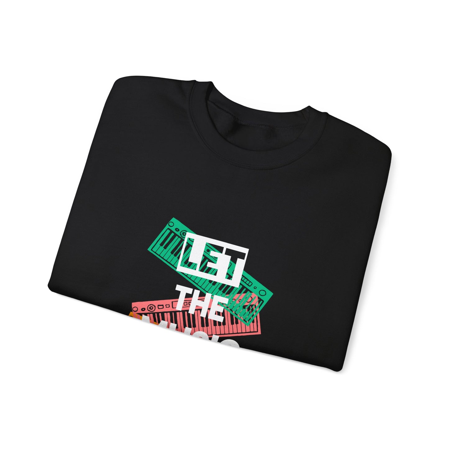 Let the music play Unisex Heavy Blend™ Crewneck Sweatshirt - ArtShirt Couture