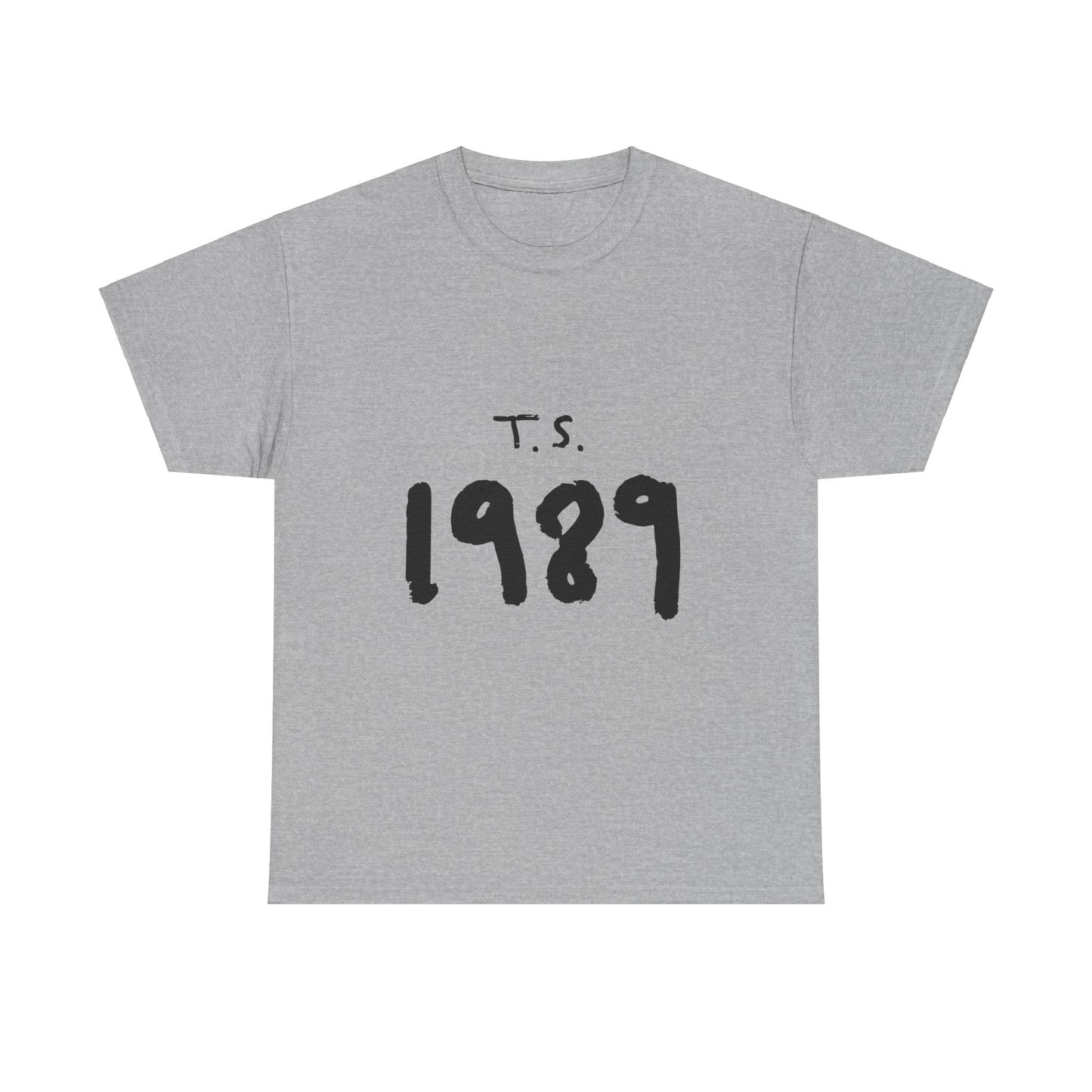 T.S 1989 Graphic Unisex Heavy Cotton Tee | Vintage-Inspired T-Shirt for Nostalgia Lovers - ArtShirt Couture