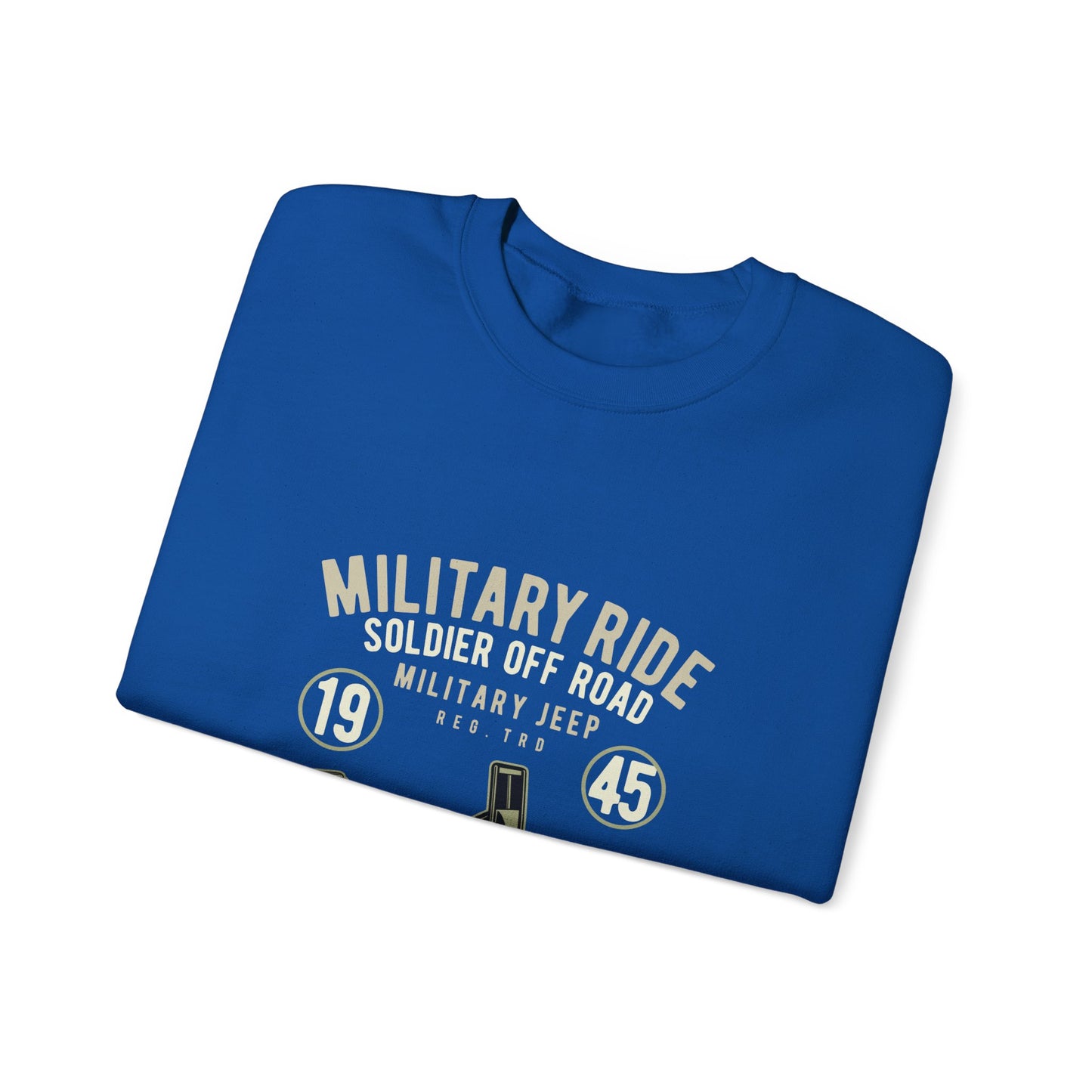 Military ride Unisex Heavy Blend™ Crewneck Sweatshirt - ArtShirt Couture