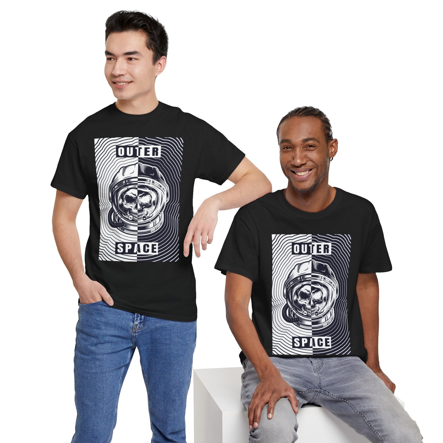 Outer Space Unisex Heavy Cotton Tee - ArtShirt Couture
