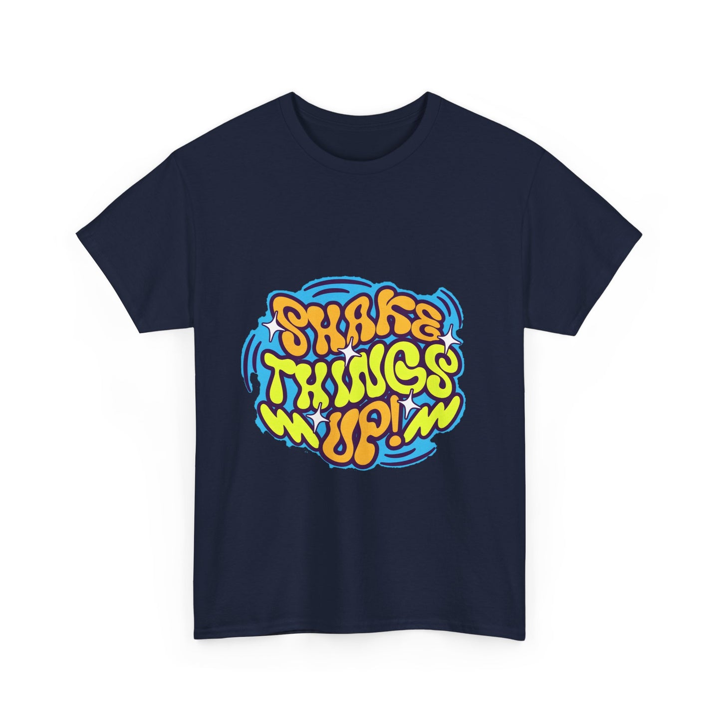 Shake Things Up Unisex Heavy Cotton Tee | Fun and Playful Graphic T-Shirt - ArtShirt Couture