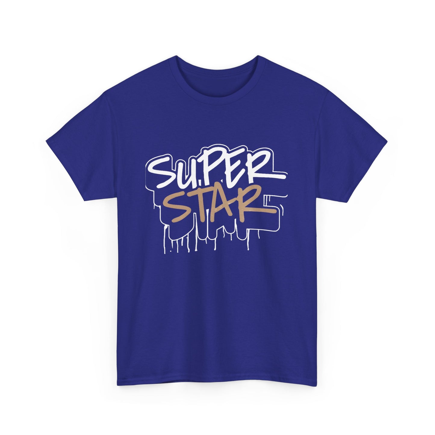 Super Stars Unisex Heavy Cotton Tee | Casual and Stylish T-Shirt for All Ages - ArtShirt Couture