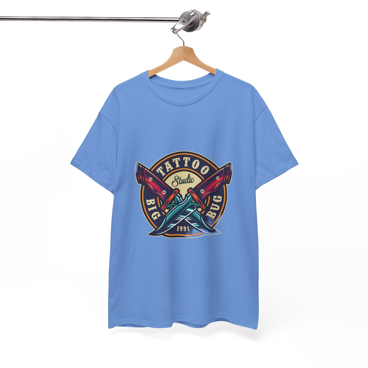 Tattoo Unisex Heavy Cotton Tee | Stylish Graphic T-Shirt for Tattoo Enthusiasts - ArtShirt Couture