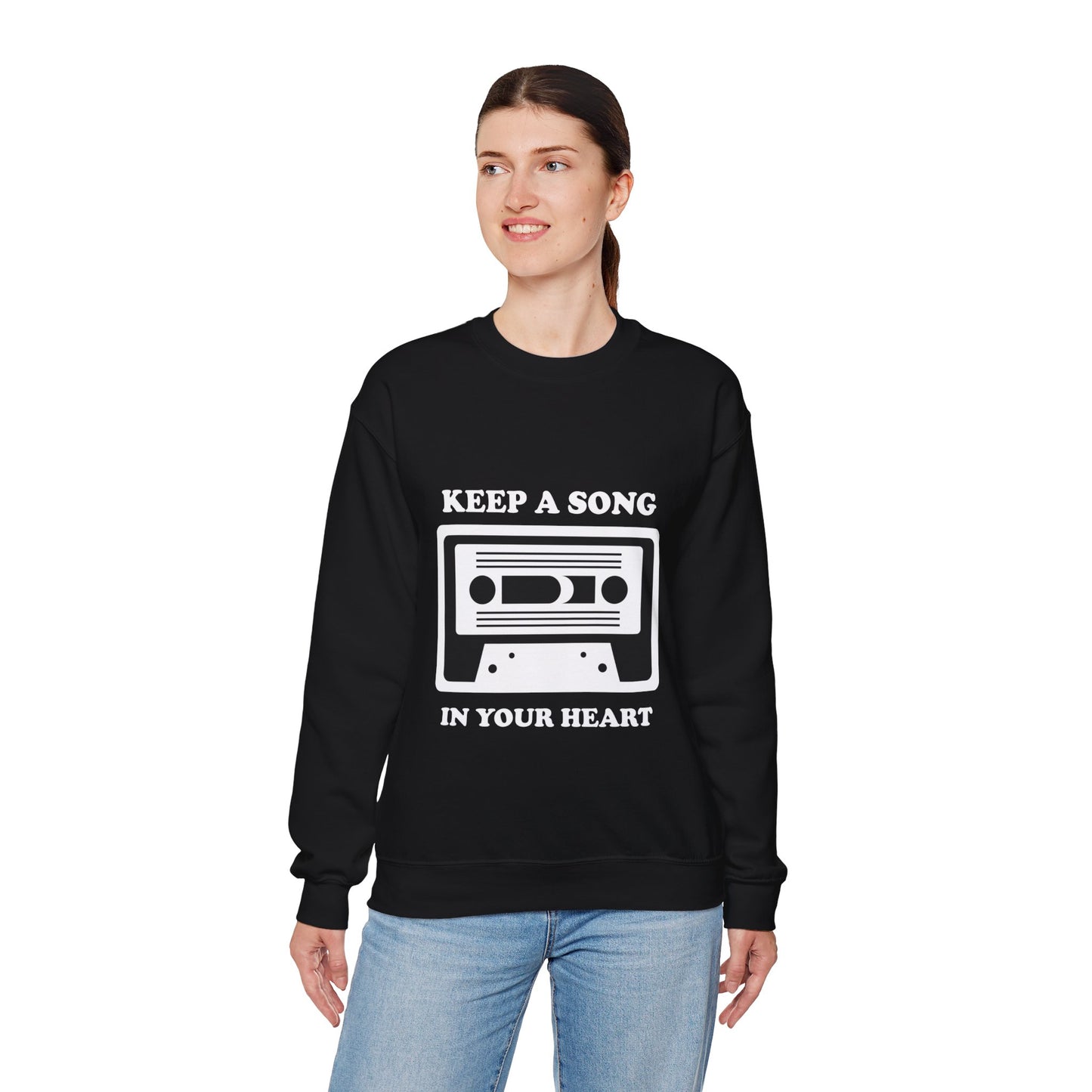 Keep a Song in Your Heart Unisex Heavy Blend™ Crewneck Sweatshirt - ArtShirt Couture