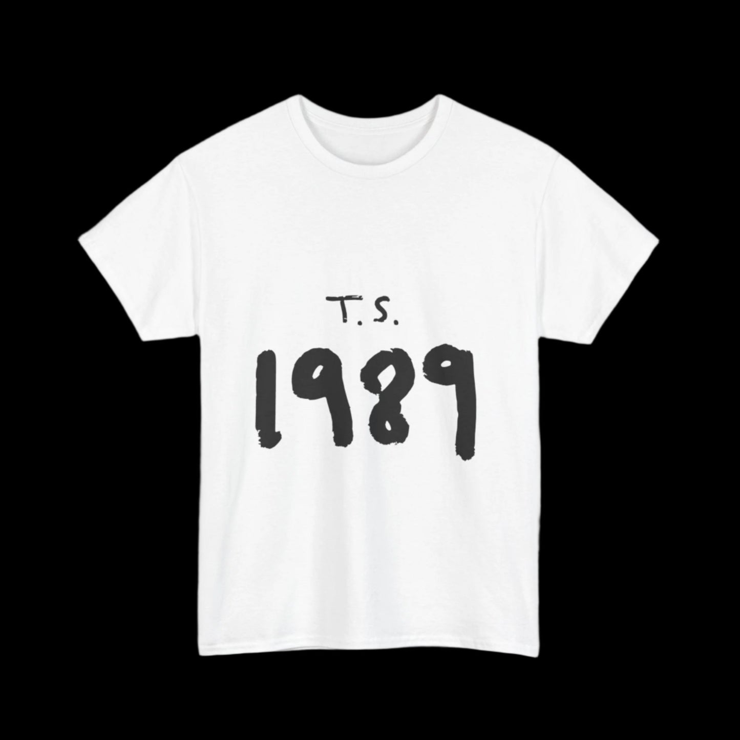 T.S 1989 Graphic Unisex Heavy Cotton Tee | Vintage-Inspired T-Shirt for Nostalgia Lovers - ArtShirt Couture