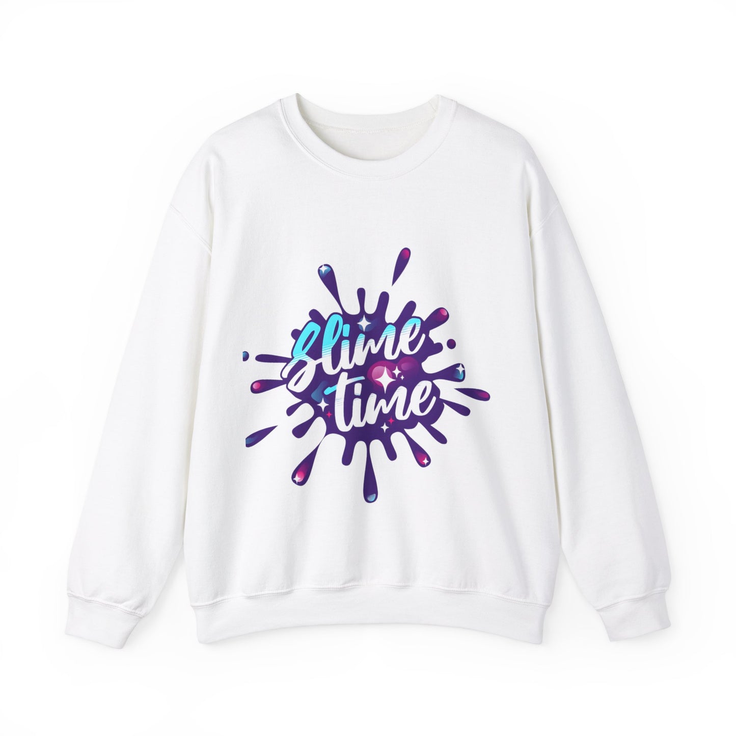 Slime Time Unisex Heavy Blend™ Sweatshirt | Fun Graphic Sweatshirt for Playful Style - ArtShirt Couture