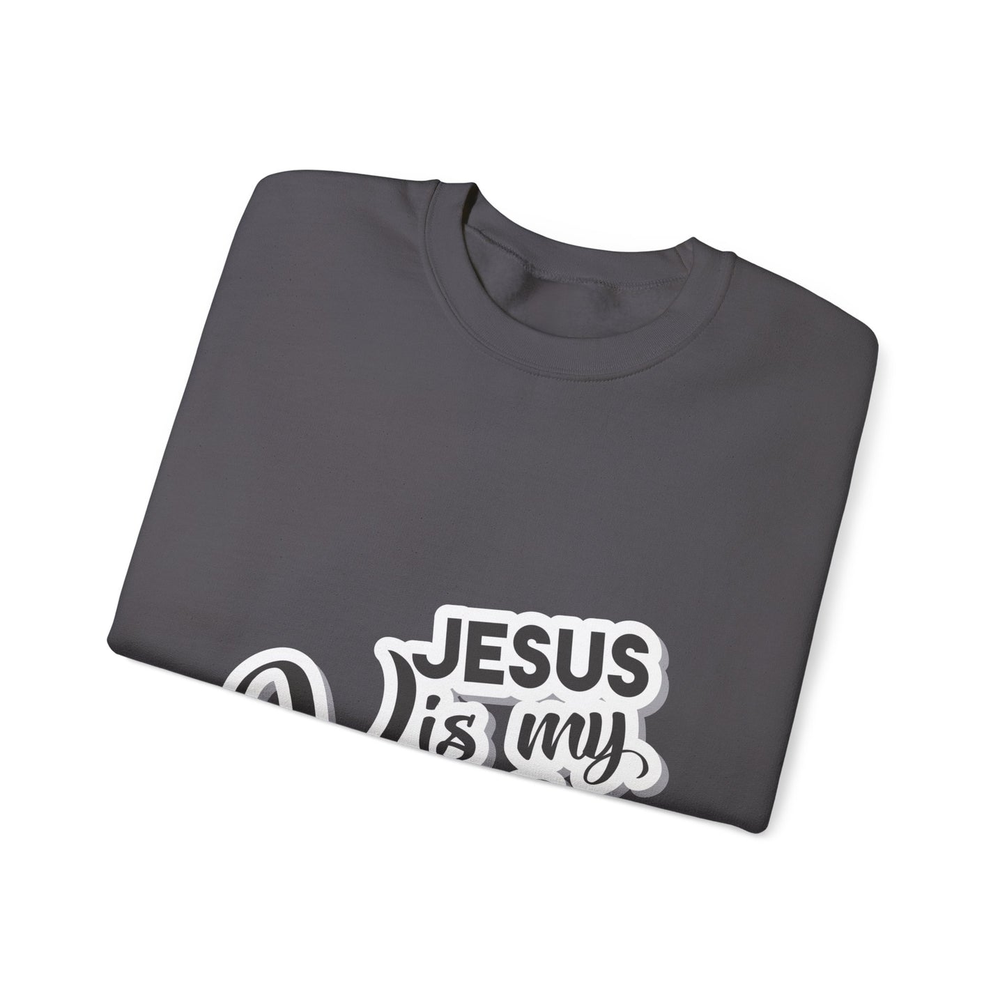 Jesus is my king Unisex Heavy Blend™ Crewneck Sweatshirt - ArtShirt Couture