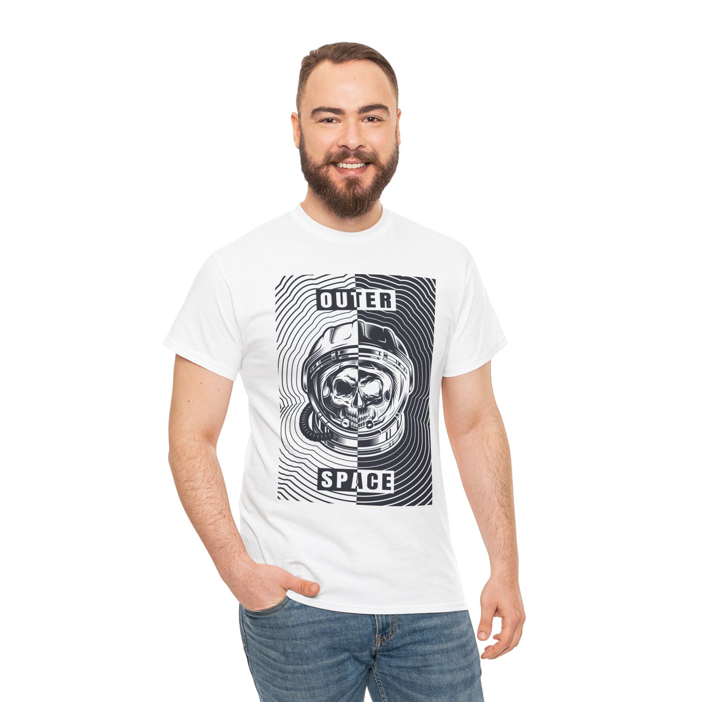 Outer Space Unisex Heavy Cotton Tee - ArtShirt Couture