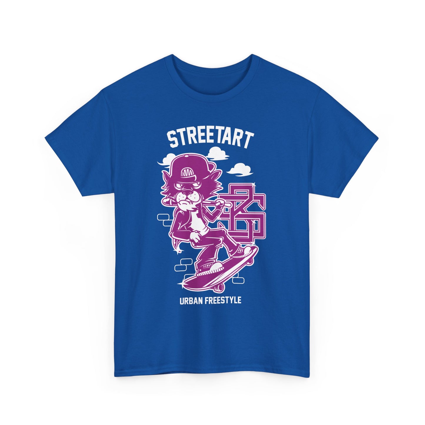 Streetart Urban Style Unisex Heavy Cotton Tee | Trendy Graphic T-Shirt for Urban Fashion Lovers - ArtShirt Couture