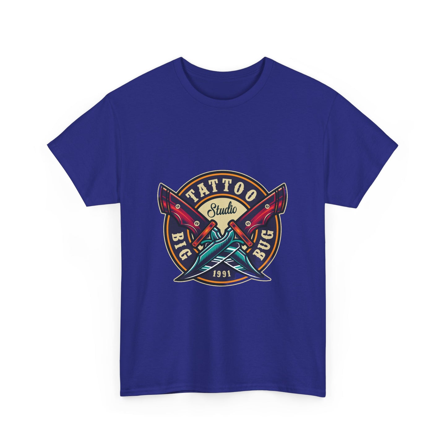 Tattoo Unisex Heavy Cotton Tee | Stylish Graphic T-Shirt for Tattoo Enthusiasts - ArtShirt Couture