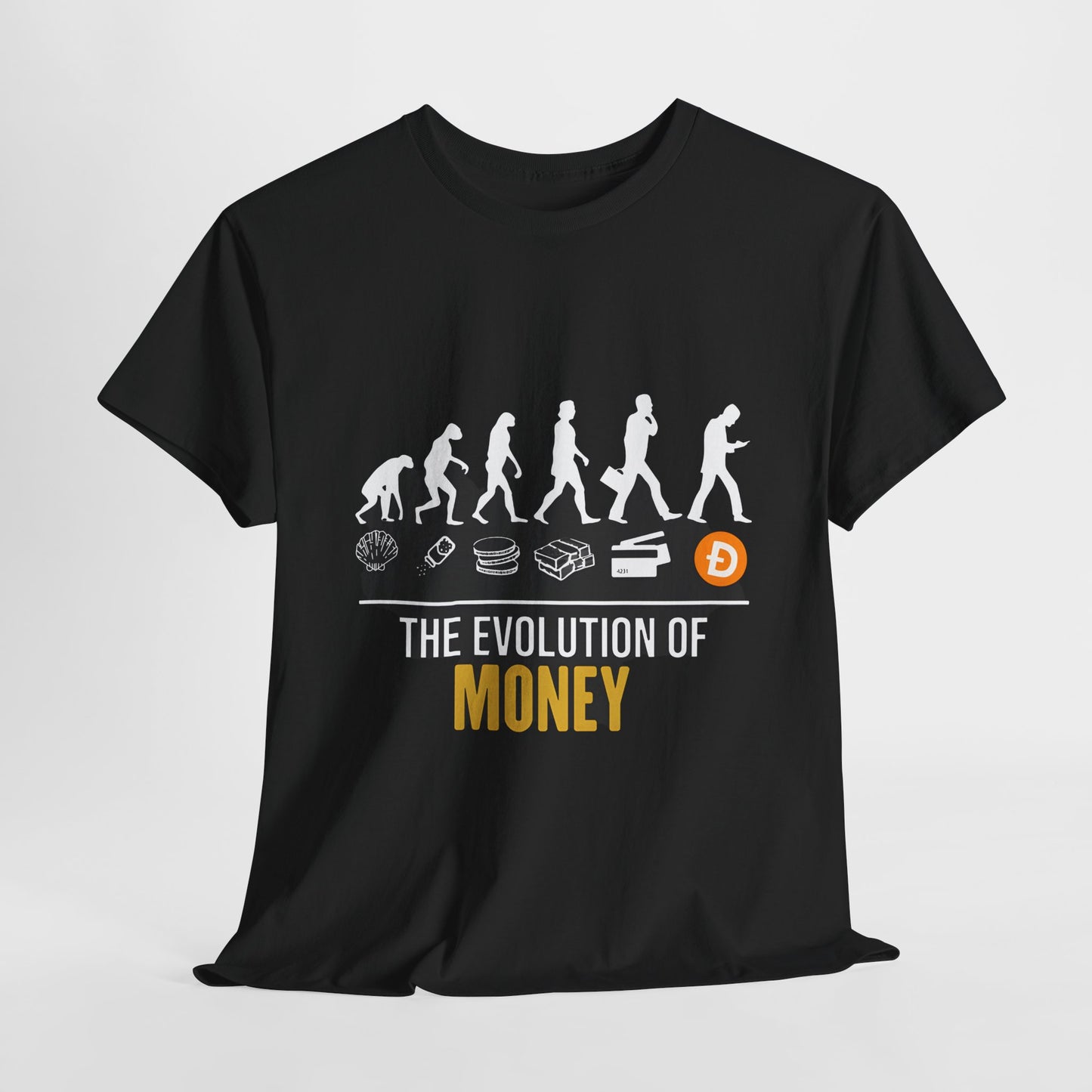 Cryptocurrency Evolution Unisex Tee - Bitcoin Shirt