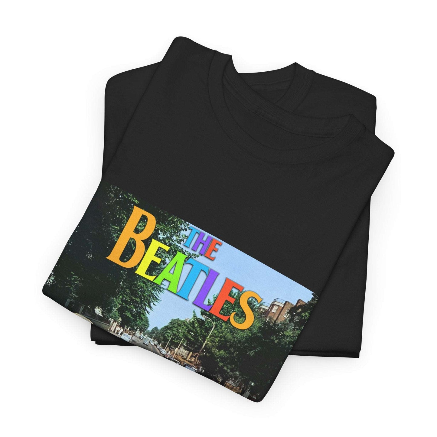 The Beatles Unisex Heavy Cotton Tee | Classic Graphic T-Shirt for Music Fans - ArtShirt Couture