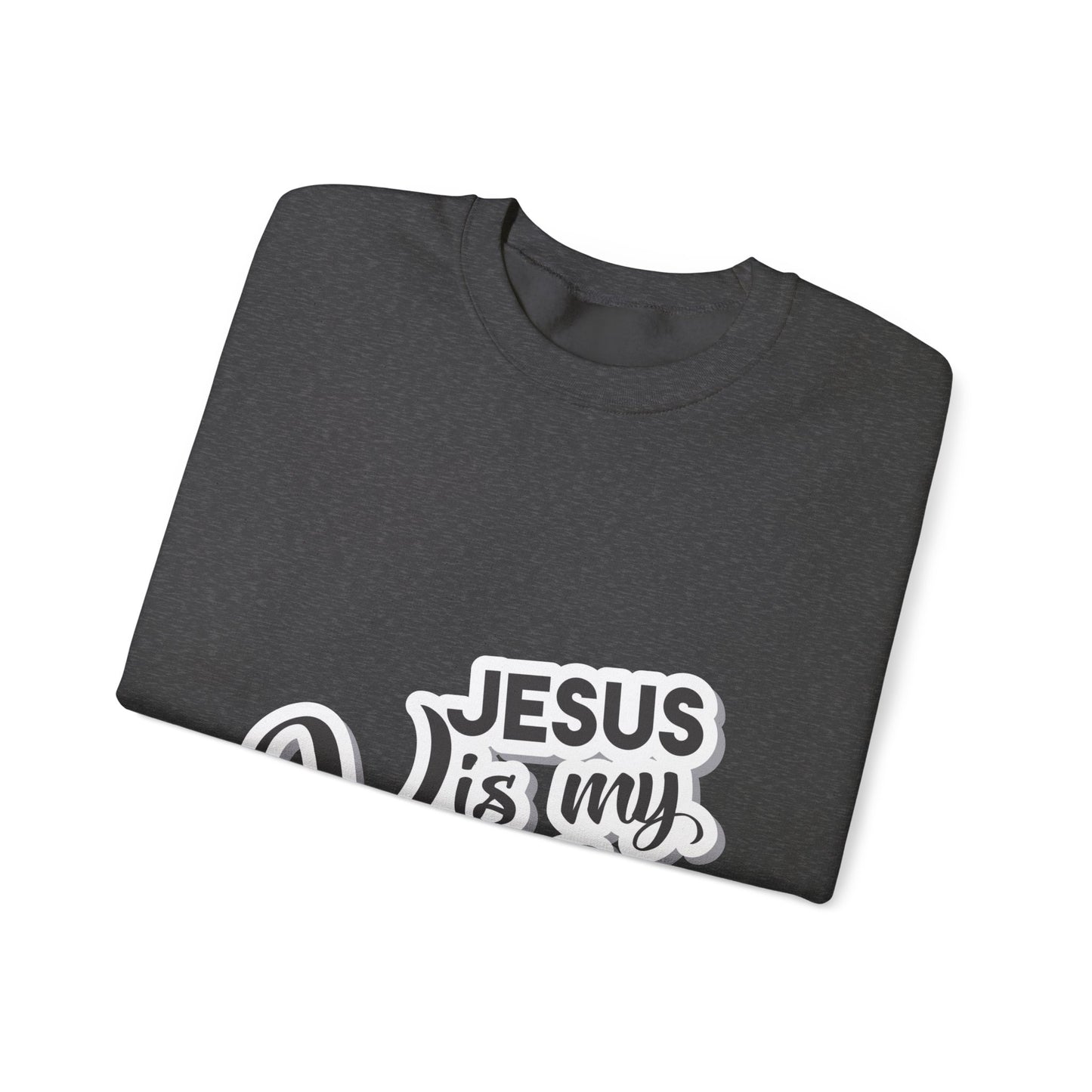 Jesus is my king Unisex Heavy Blend™ Crewneck Sweatshirt - ArtShirt Couture