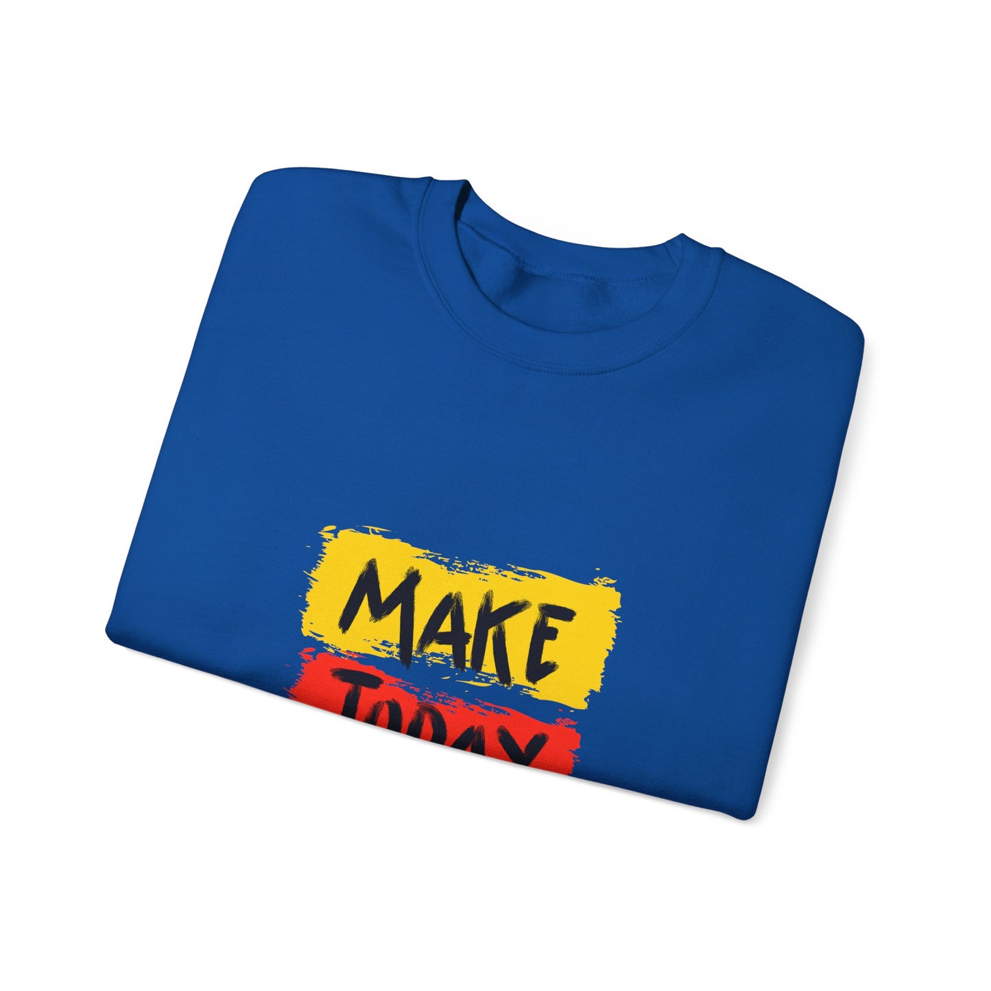 Make Today great Unisex Heavy Blend™ Crewneck Sweatshirt - ArtShirt Couture