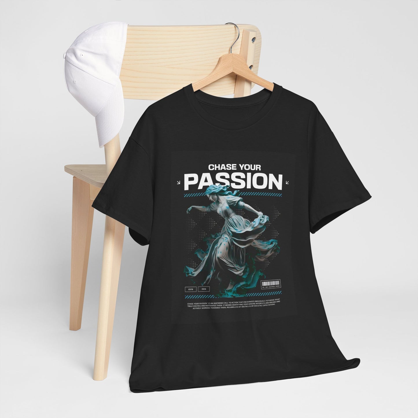 Passion Graphic Unisex Heavy Cotton Graphic Tee | Inspirational T-Shirt for Dreamers - Artshirtcouture